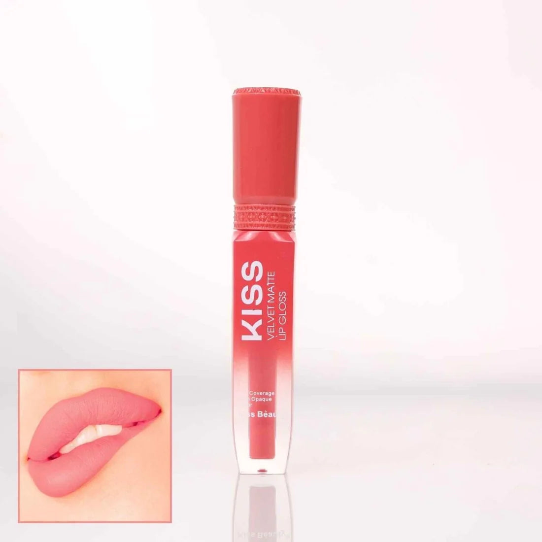 Kiss Beauty Velvet Matte Lip Gloss 6Pcs Set