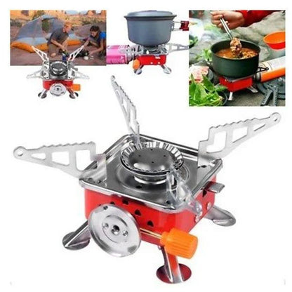 Multipurpose Portable Mini Burner Gas Stove For Travel Hiking Camping Picnic