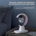 Multifunctional Smart Electric 3 In 1 Mosquito Repellent Air Humidifier LED Lamp