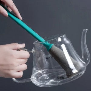 Multipurpose Sponge With Long Handle Cup Bottle Cleaning Brush