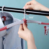 Multifunctional Foldable Windproof Clip Drying Rack Folding Cloth Hanger