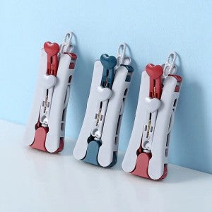 Multifunctional Foldable Windproof Clip Drying Rack Folding Cloth Hanger