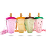 Cute Ice Cream Bottle With Straw 320ml