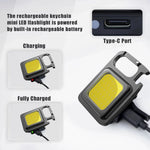 COB Rechargeable Key Chain Light