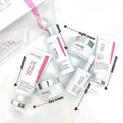 DR.Rashel 6 PC Whitening fade dark spots skin cleansing mini