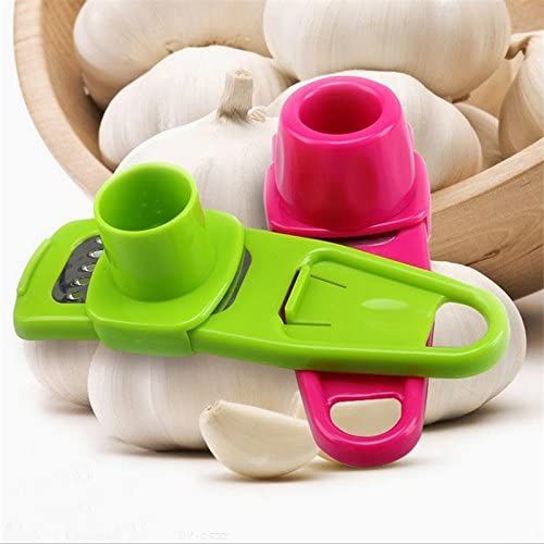 Manual Hand Press Garlic Ginger Grinding Crusher Mincer Tool