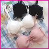 Beautygirl Cute Lace Bow Style Too Soft & Comfy Adjustable Straps Back Closure Bridal Padded Bra