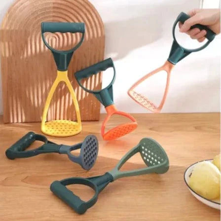 Multifunctional Hand Held Plastic Potato Masher Crusher