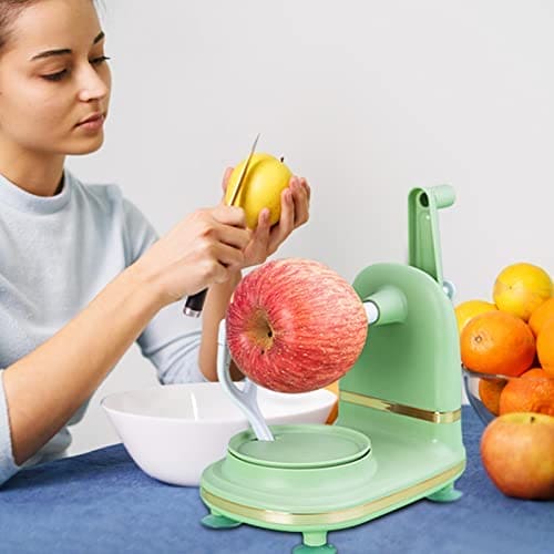 Multifunction Manual Hand Crank Fruit Apple Peeler Rotary Slicer