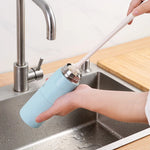 Silicone Soft TPE Bristles Cup Scrubber Brush For Cleaning