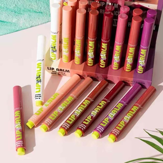 Hudamoji Stick Click8 Lip Balm Set