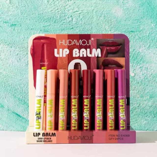 Hudamoji Stick Click8 Lip Balm Set