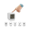 Digital Alarm Clock With Automatic 7 Color Changing LED Date Time Temperature