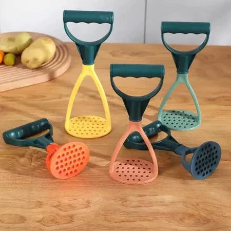 Multifunctional Hand Held Plastic Potato Masher Crusher