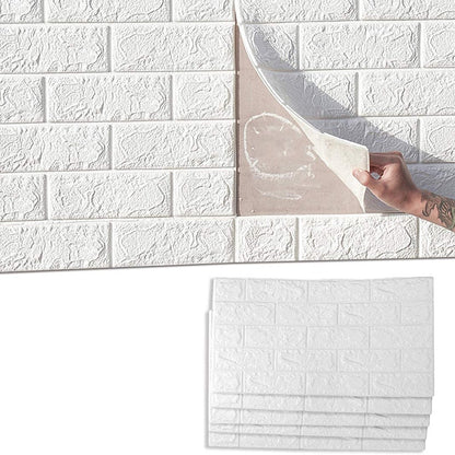 3D Embossed Wall Brick Sheet Panel Waterproof Foam Indoor Wall Tile