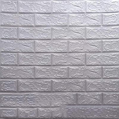 3D Embossed Wall Brick Sheet Panel Waterproof Foam Indoor Wall Tile