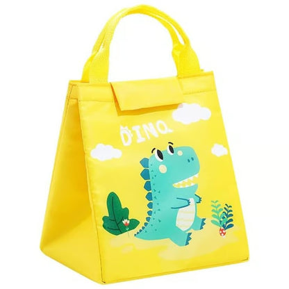 Portable Thermal Insulated Kids Lunch Box Food Bag