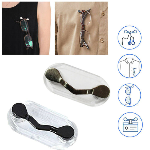 Magnetic Eye Glass Sunglasses Earphones Holder For Clothes
