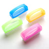 Nail Brush Scrub Hand Fingernail Scrub Cleaning Brushes Color Handle Grip Manicure Pedicure Tool Pack Of 4