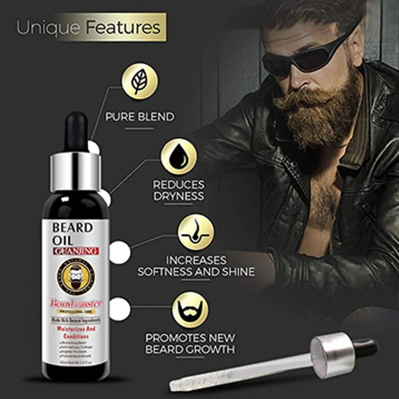 GUANJING Beard Master Natural Growth Beard Oil