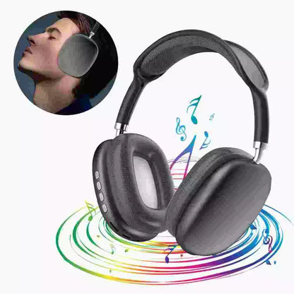 P9 Wireless Bluetooth Headphones With Mic Noise Cancelling Supports TF Card Support