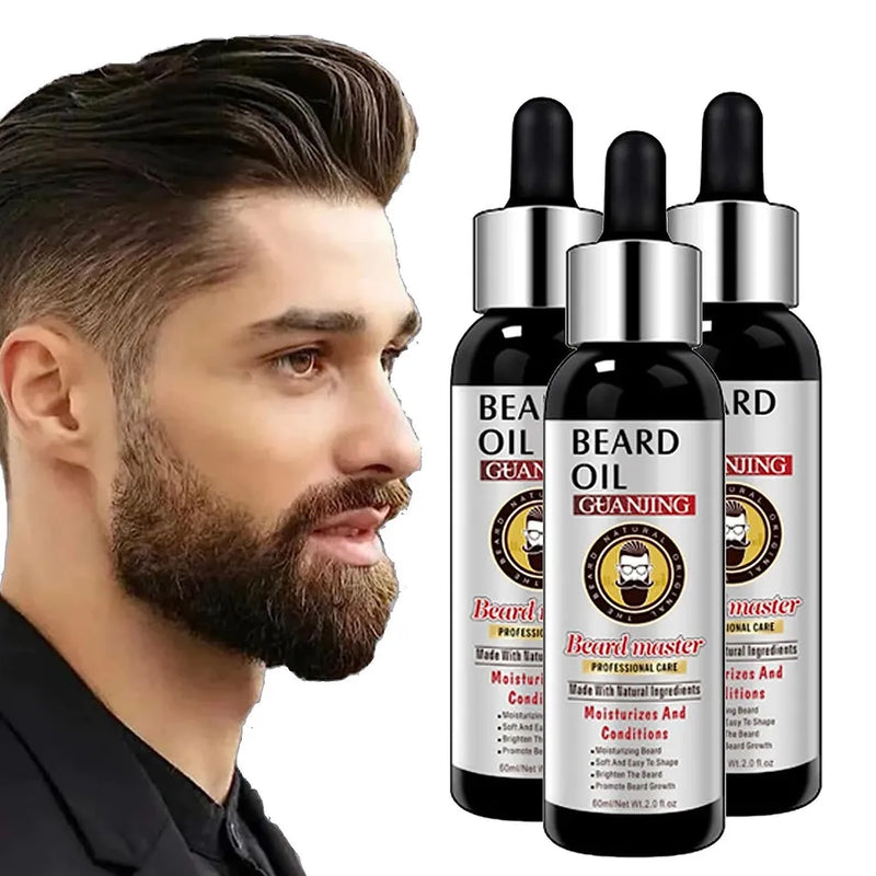 GUANJING Beard Master Natural Growth Beard Oil