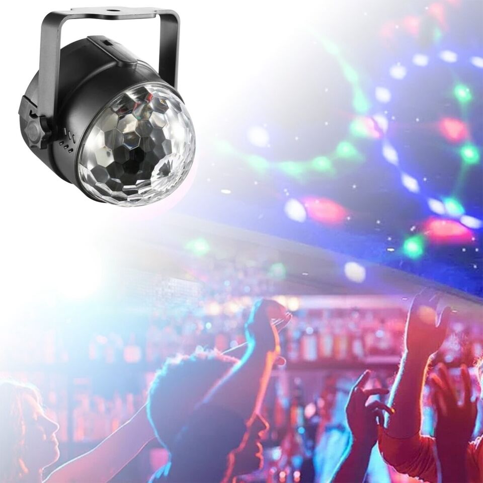 RGB LED Disco Ball Light Projector Light With Bluetooth Speaker