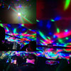 Mini USB Multicolor RGB LED Disco Bulb Light Pack of 2