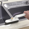 Rotating V Shaped Cleaning Brush Joints Dead Angle Crevice Gap Cleaner Brush