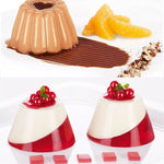 Cup With Lids Pudding Cup Molds Jelly Panna Cotta Molds Steamed Pudding Mold