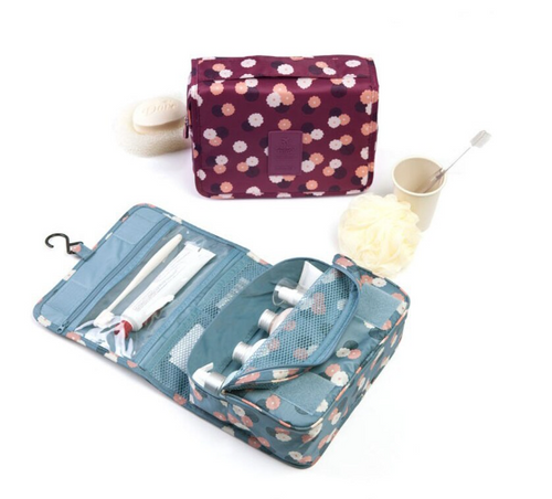Hanging Bag With Hook For Multiple Use Travel Makeup Cosmetic Bag Waterproof Makeup Organizer