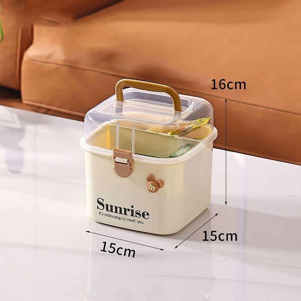 Multipurpose Portable Sundries Storage Box Organizer First Aid Box Home Medicine Box