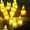 Transparent Crystal Acrylic Small Led Flameless Candle