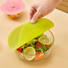 Multifunctional Silicone Bowl Cover Eco Friendly Food Grade