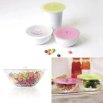 Multifunctional Silicone Bowl Cover Eco Friendly Food Grade