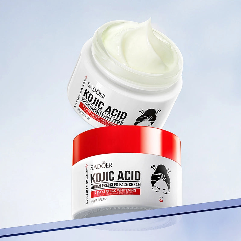 SADOER Kojic Acid Whitening Freckles Face Cream 30g