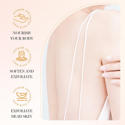 SADOER Vitamin C Whitening Nourish Rejuvenation Body Wash 98% Natural Orange VC Moisturizing Shower Gel 520ml
