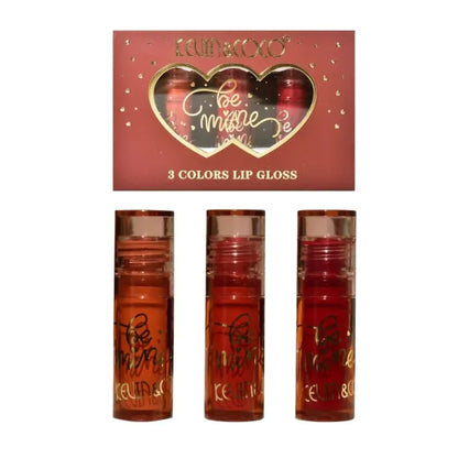 Kevin &   Coco Be Mine 3-Color Lip Gloss Set