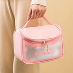 Multipurpose Clamshell Makeup Travel Bag Waterproof Travel Cosmetic Washbag Organizer