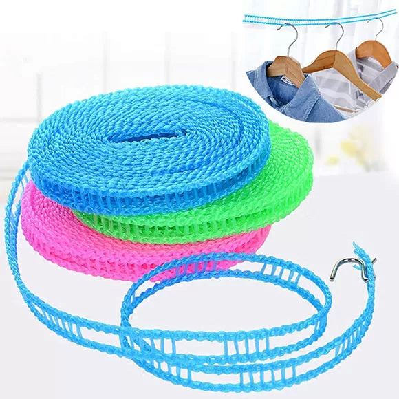 Windproof Non Slip Clothesline to Dry Laundry Cloth Line Dry Rope 5 Meters