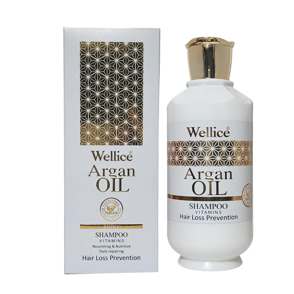 Wellice Premium Edition Argan Oil Spa Vitamins Shampoo