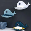 Little Whale Shapes Soap Dish Wall Mounted