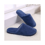 Winter Slippers Candy Fleece Warm Soft Flat Women Men Slipper