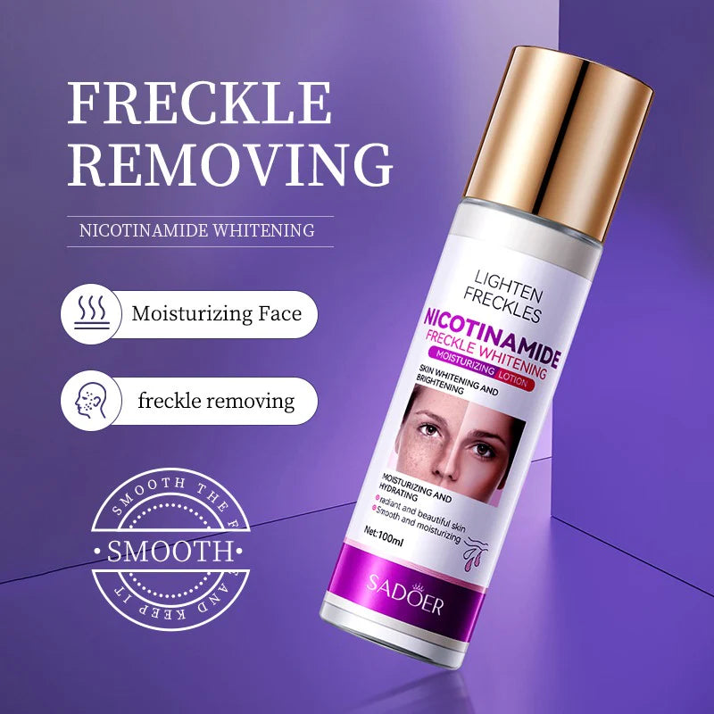 SADOER Nicotinamide Whitening Anti Freckle Moisturizing Face Lotion 100ml