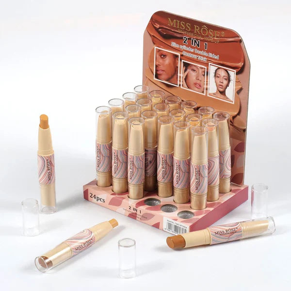 Miss Rose 2in1 Contour Plus Concealer Stick