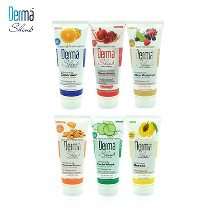 Derma Shine Fruit Facial Kit Pack Of 6