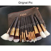 Zoeva Rose Golden Complete Brushes Set - 15 pcs