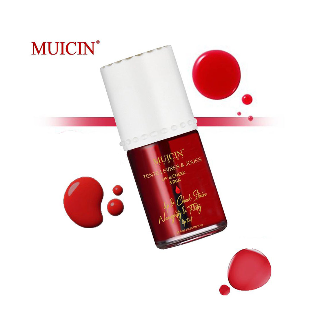 MUICIN LIP & CHEEK STAIN LIQUID 10ML (liptint)