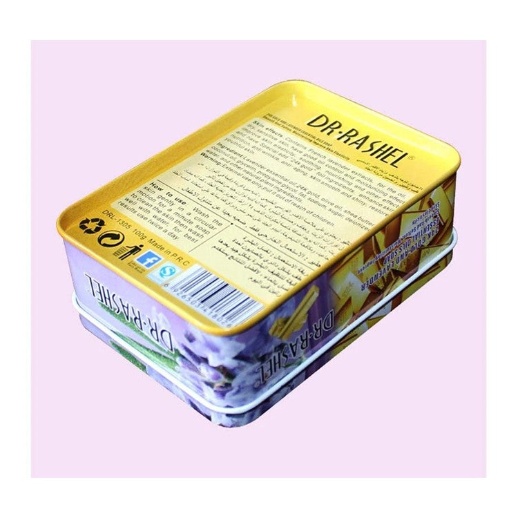 Dr Rashel 24K Gold & Lavender Essential Oils Soap - 100g