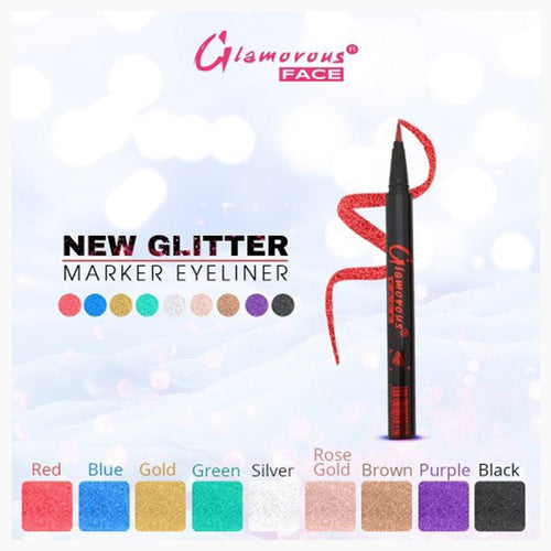 Glamorous Face Glitter Marker Eyeliner